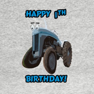 Happy 11th birthday tractor design T-Shirt